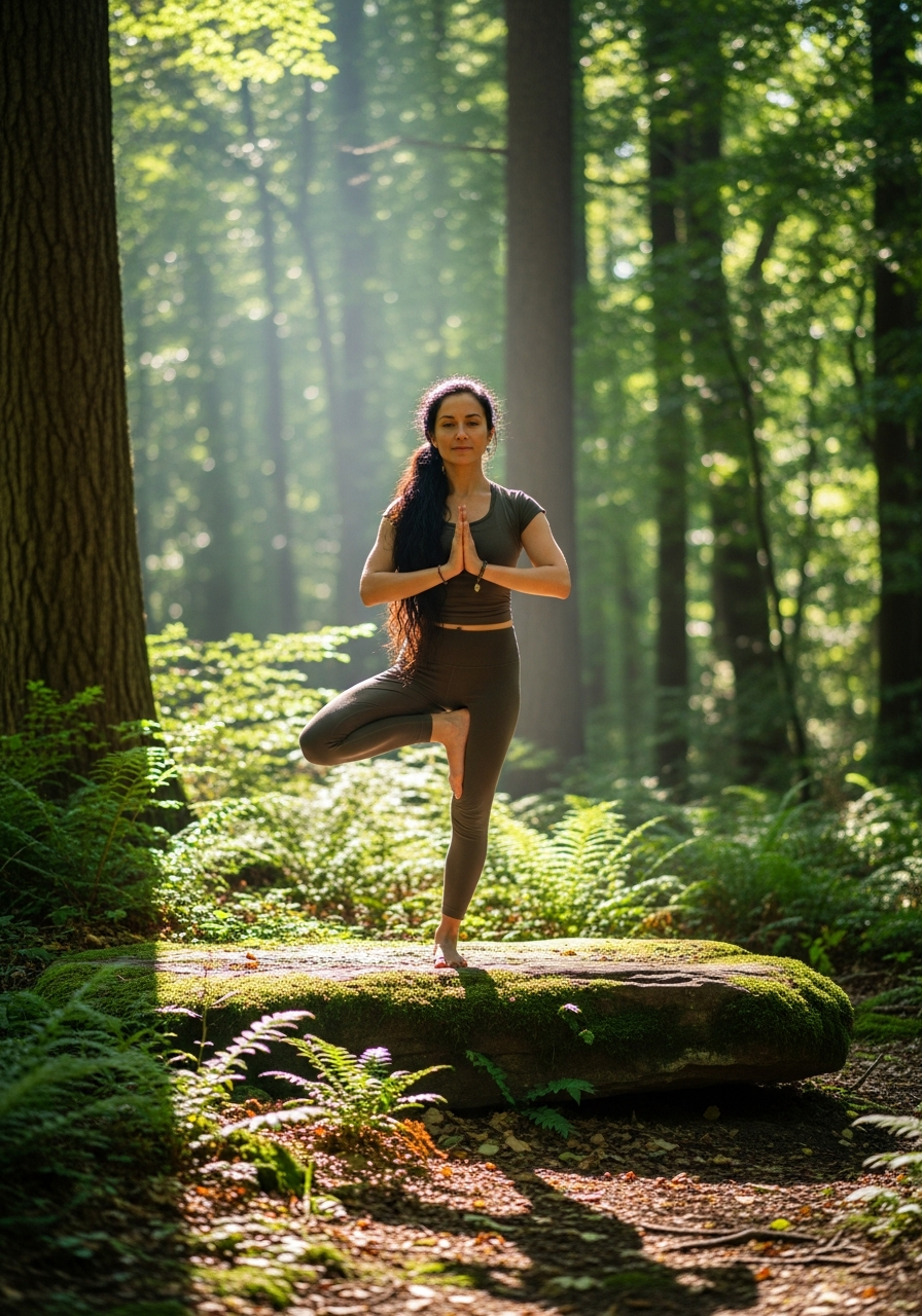 Йога на природе